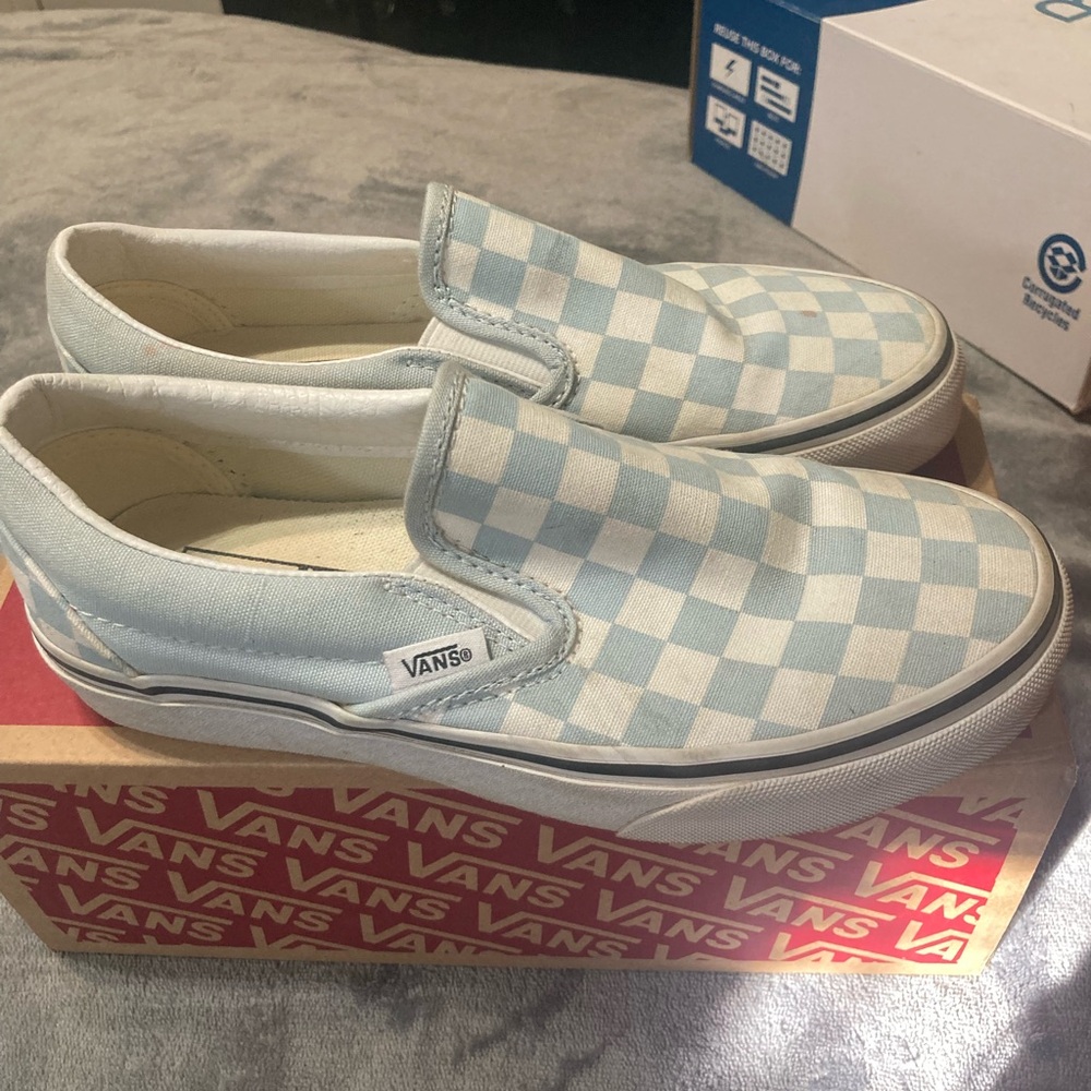 Vans Classic Slip-On Checkerboard Shoe